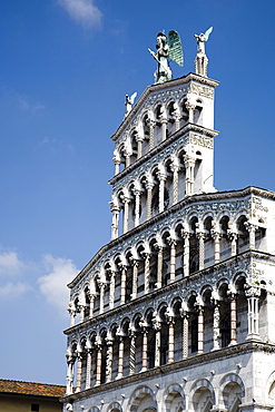 Church of San Michele in Foro, Lucca, Tuscany, Italy, Europe