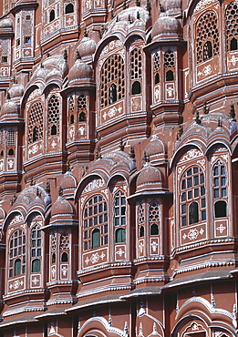 Hawa Mahal (Palace of the Winds), Jaipur, Rajasthan, India, Asia