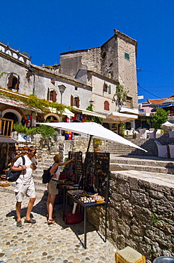 The old town of Mostar, UNESCO World Heritage Site, Bosnia-Herzegovina, Europe