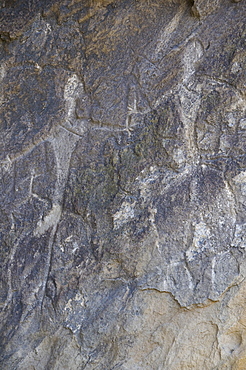 Petroglyphs, Qobustan, UNESCO World Heritage Site, Azerbaijan, Central Asia, Asia