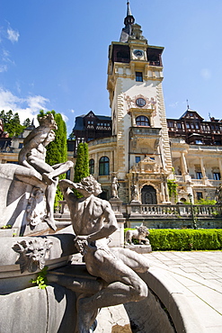 Peles Castle, Sinaia, Romania, Europe