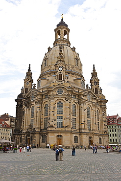 Frauenkirche, Dresden, Saxony, Germany, Europe