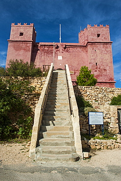 St. Agatha Tower (Red Keep) (Red Tower), Malta, Europe 