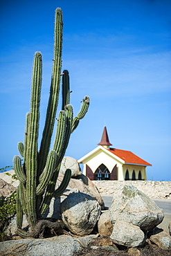 Chapel of Alto Vista, Aruba, ABC Islands, Netherland Antilles, Caribbean, Central America