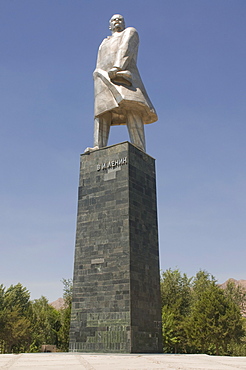 Statue of Lenin, Communism, Khojand, Tajikistan, Central Asia, Asia