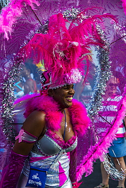 Carnival in Basseterre, St. Kitts, St. Kitts and Nevis, Leeward Islands, West Indies, Caribbean, Central America