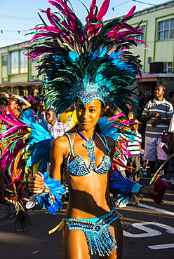 Carnival in Basseterre, St. Kitts, St. Kitts and Nevis, Leeward Islands, West Indies, Caribbean, Central America