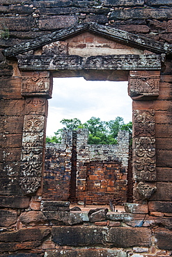 The Mission of San Ignacio Mini, UNESCO World Heritage Site, Argentina, South America 