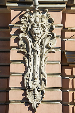 Architectural detail, St. Petersburg, Russia, Europe 