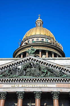 St. Isaac's Cathedral, St. Petersburg, Russia, Europe 