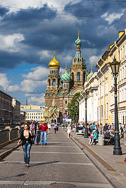 Church of the Saviour on Spilled Blood, St. Petersburg, Russia, Europe