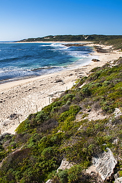 Lonely beach near Margaret River, Western Australia, Australia, Pacific 