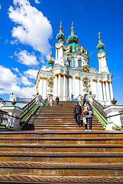 St. Andrews church in Kiev, Ukraine, Europe