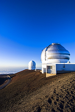 Observatory on Mauna Kea, Big Island, Hawaii, United States of America, Pacific