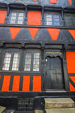 Traditional house in Kolding, Denmark, Scandinavia, Europe