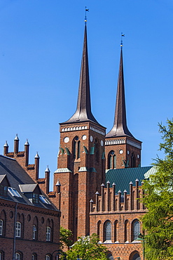 Cathedral of Roskilde, UNESCO World Heritage Site, Roskilde, Denmark, Scandinavia, Europe