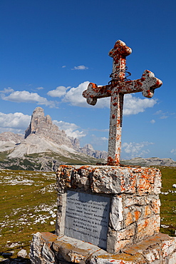 Monte Piana open-air First World War Museum, Tre Cime di Lavaredo, Belluno, Bozen, Dolomites, Italy, Europe