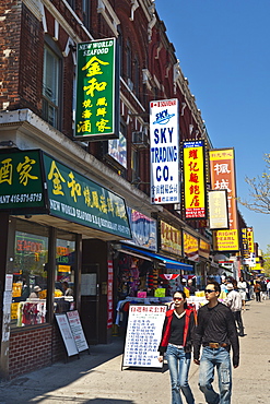 Spadina Street, Chinatown, Toronto, Ontario, Canada, North America