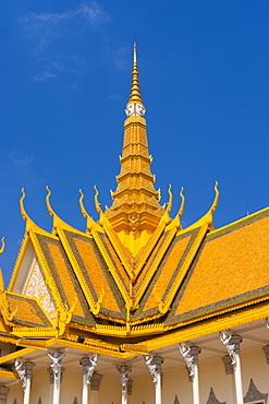 Throne Hall, Royal Palace, Phnom Penh, Cambodia, Indochina, Southeast Asia, Asia