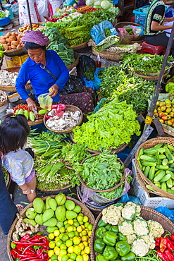 Central Market, Phnom Penh, Cambodia, Indochina, Southeast Asia, Asia