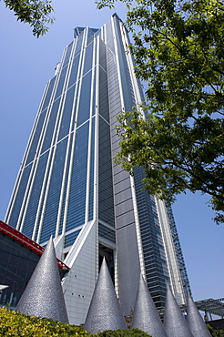 World Trade Center (WTC), Cosmo Tower, tallest tower in western Japan, on Sakishima Island, Osaka, Japan, Asia