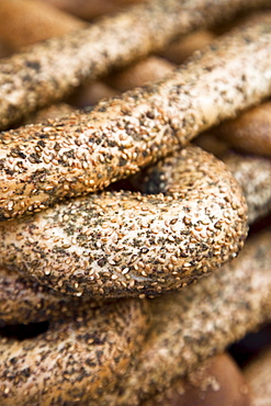 Baked goods in Jerusalem, Israel, Middle East