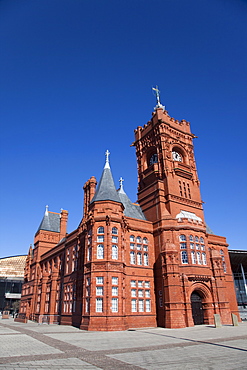 Pierhead building, built in 1897 as the Wales headquarters for the Bute Dock Company, Cardiff, Wales, United Kingdom, Europe