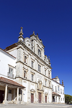 The Mannerist Nossa Senhora da Conceiecao Church, a seminary and cathedral (Se) in Santarem, Ribatejo, Portugal, Europe