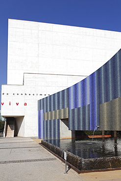 Pavilion of Knowledge (Pavilhao do Conhecimento) at the Park of Nations (Parque das Nacoes), in Lisbon, Portugal, Europe