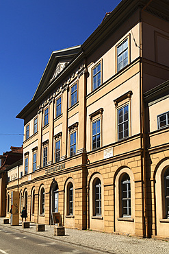 Facade of the Stadtmuseum (City Museum) in Weimar, Thuringia, Germany, Europe