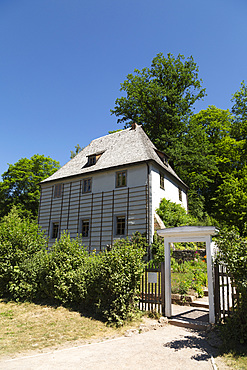 Goether's Summer House (Goethe Gartenhaus) (Goethe's Garden House) at the Park an der Ilm in Weimar, Thuringia, Germany, Europe