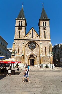 Sarajevo Catholic Church, Sarajevo, Bosnia and Herzegovina, Europe