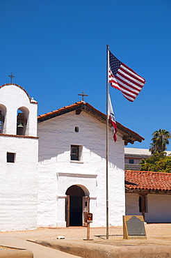 Presidio Chapel, El Presidio de Santa Barbara, Santa Barbara, California, United States of America, North America