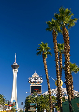 Stratosphere and Sahara Las Vegas, Las Vegas, Nevada, United States of America, North America