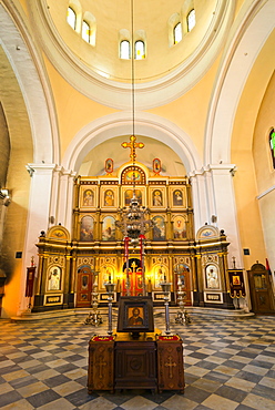 St. Nicholas Church, Old Town (Stari Grad), Kotor, Bay of Kotor, UNESCO World Heritage Site, Montenegro, Europe 