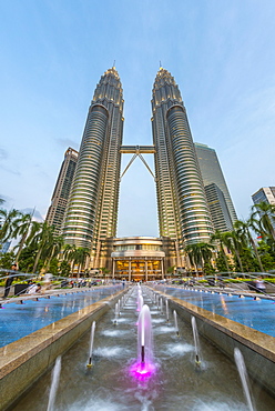 Petronas Towers, Kuala Lumpur, Malaysia, Southeast Asia, Asia