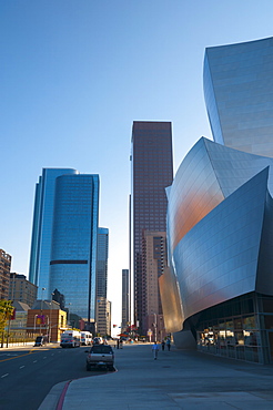 Walt Disney Concert Hall, Downtown, Los Angeles, California, United States of America, North America