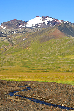 Snaefellsjokull, 1446m, in Snaefellsjokull National Park northwest of Reykjavik in the west, Iceland, Polar Regions