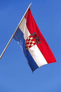 Croatian flag, Croatia, Europe