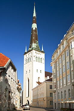 St. Olav's Church (Oleviste kirik) in Tallinn, Estonia, Baltic States, Europe