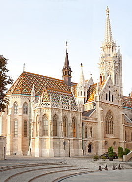 Matthias Church in the Castle District, UNESCO World Heritage Site, Budapest, Hungary, Europe