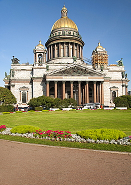 St. Isaac's Cathedral in St. Petersburg, Russia, Europe