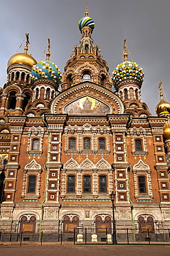 The Church of our Saviour on Spilled Blood, UNESCO World Heritage Site, St. Petersburg, Russia, Europe