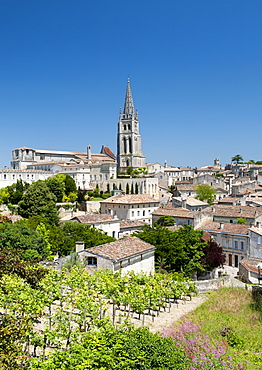 St.-Emilion village in the Gironde department of the Aquitaine region in southwestern France, Europe