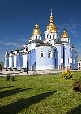 St. Michael's Golden-Domed Monastery in Kiev, the capital of Ukraine, Europe