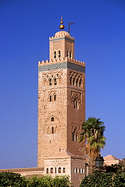 La Koutoubia mosque in Marrakech, Morocco