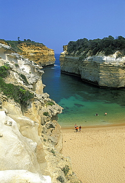 Site of a famous shipwreck, Lord Ard Gorge, Port Campbell National Park, Great Ocean Road, Victoria, Australia, Pacific