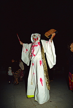 Day of the Dead costume parade, Oaxaca, Mexico, North America