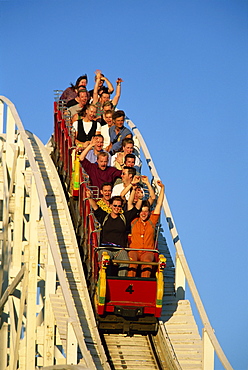 Rollercoaster ride, Melbourne, Victoria, Australia, Pacific