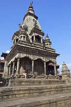 Vatsala Durga Temple, Durbar Square, Bhaktapur,  UNESCO World Heritage site, Kathmandu Valley, Nepal, Asia